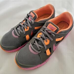 Nike In-Season TR 3 Women's Size 6.5 Gray Pink Orange Training Shoes